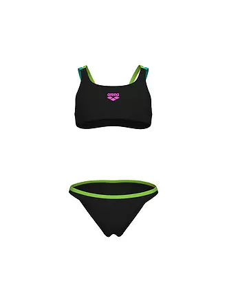 ARENA | Mädchen Bikini | schwarz